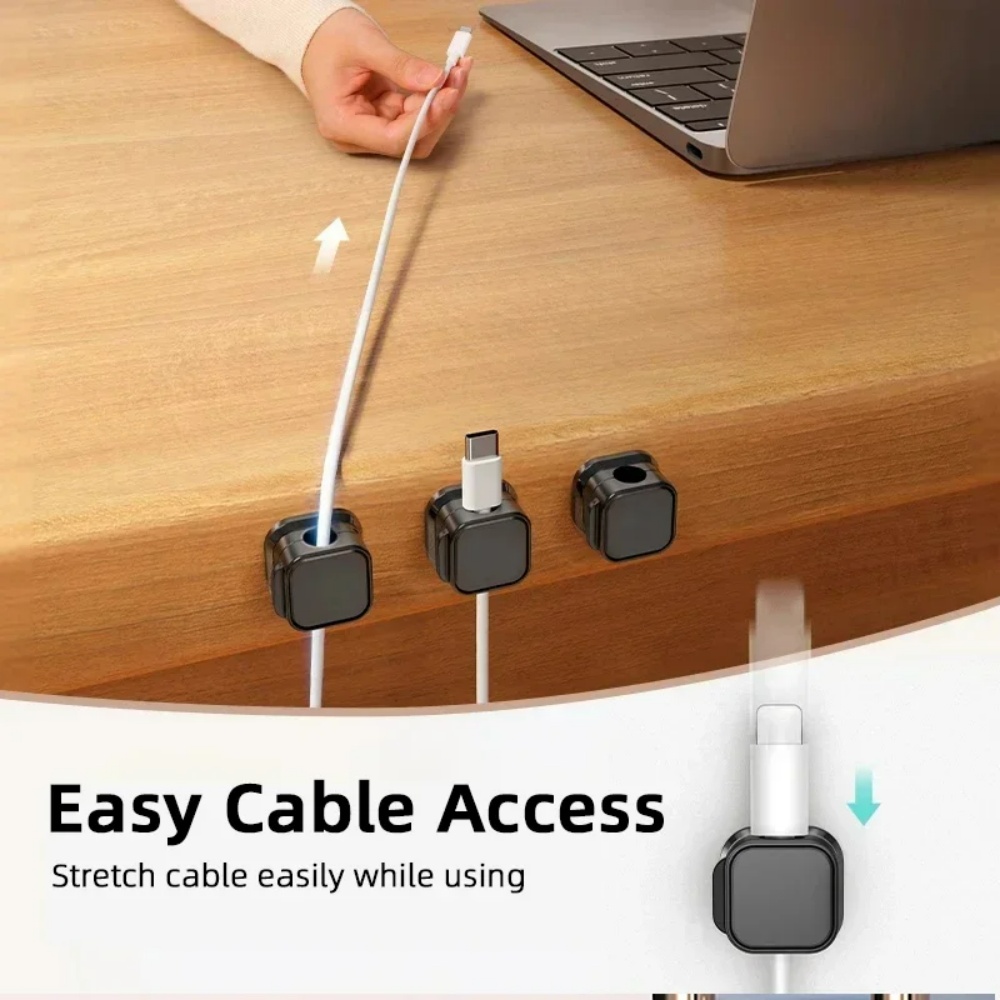 Phone Accessories Hooks - Magnetic Cable Holder Data Cord Collator