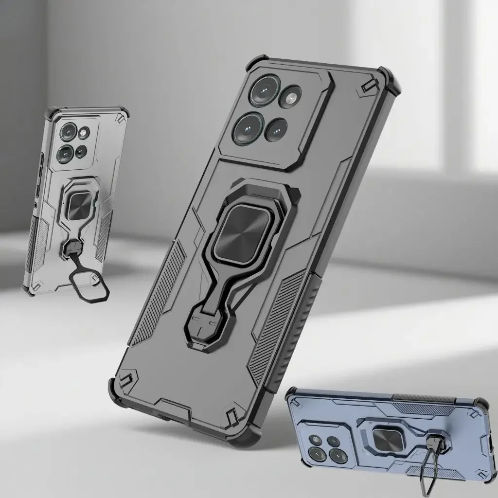Phone Accessories Online Store - Metal Bracket Case For Motorola Edge