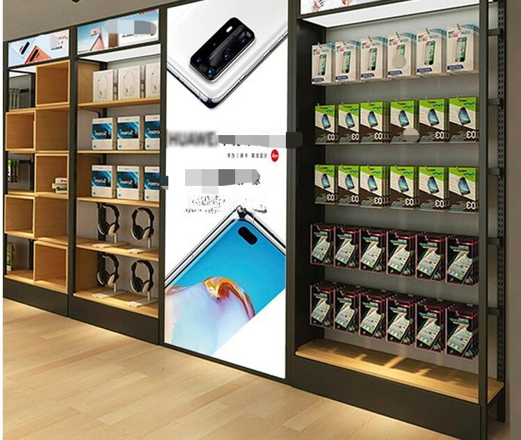 Phone Accessories Rack Display - Mobile phone display cabinet 2 mobile