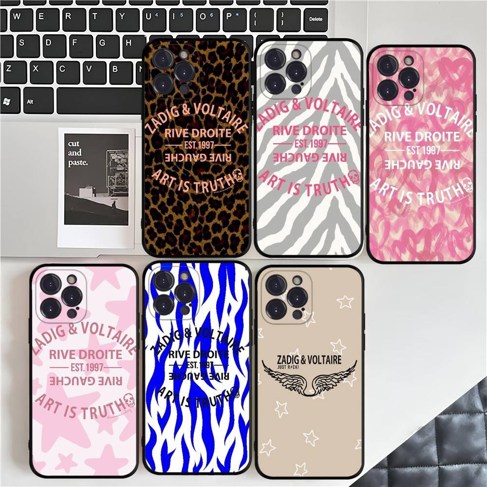 Phone Accessories Brand - Fashion Brand Z-Zadig V-Voltaire Phone Case