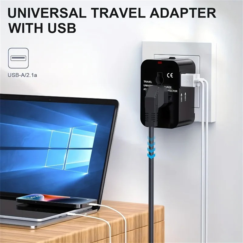 Universal Travel Adapter with  - Phone Accessories Uk review and price