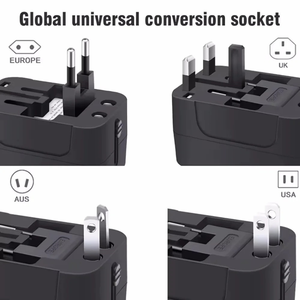 Universal Travel Adapter with  - Phone Accessories Uk review and price