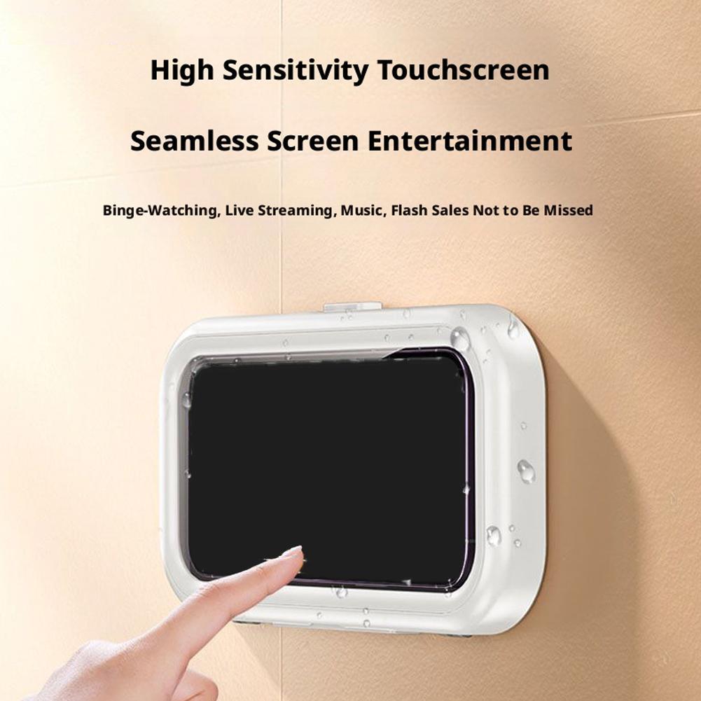 Waterproof Bathroom Phone Moun - Phone Accessories Hooks review and price