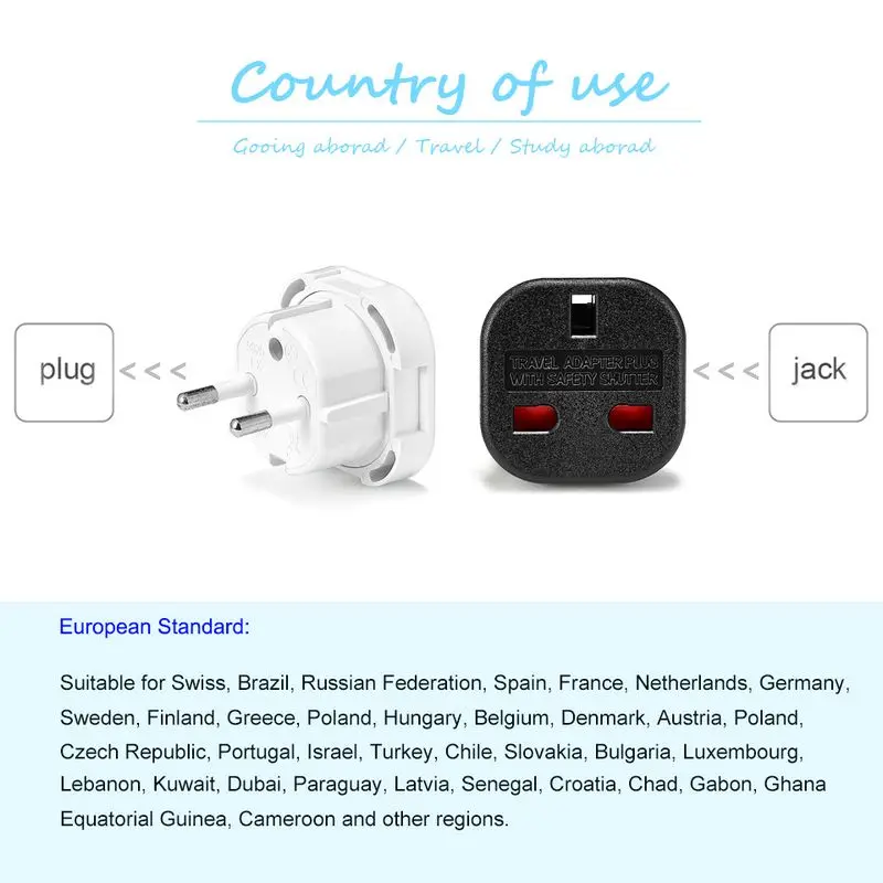 UK To EU Euro Electric Travel  - Phone Accessories Uk review and price