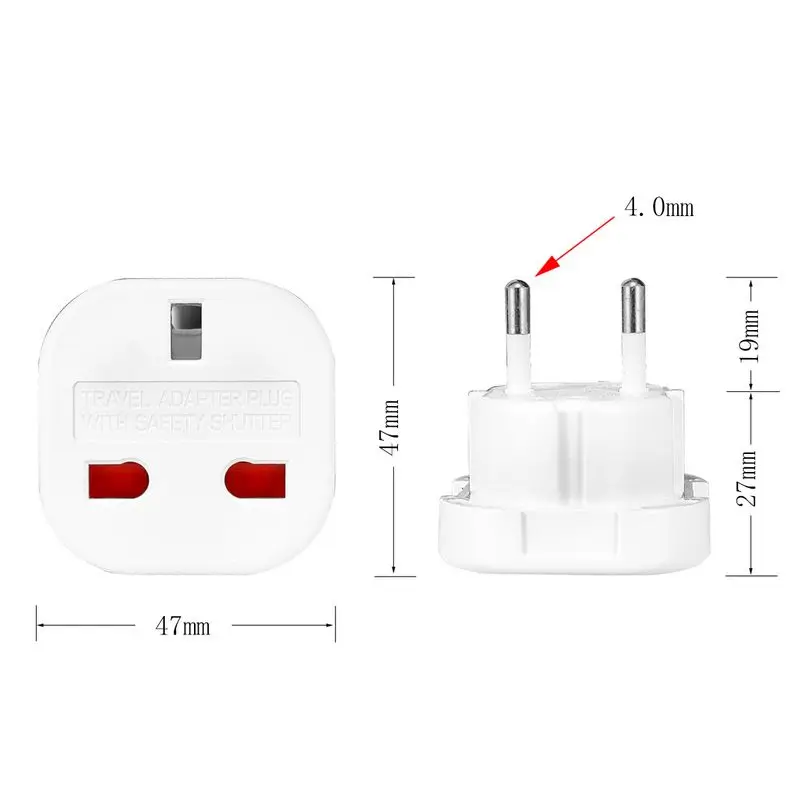 UK To EU Euro Electric Travel  - Phone Accessories Uk review and price