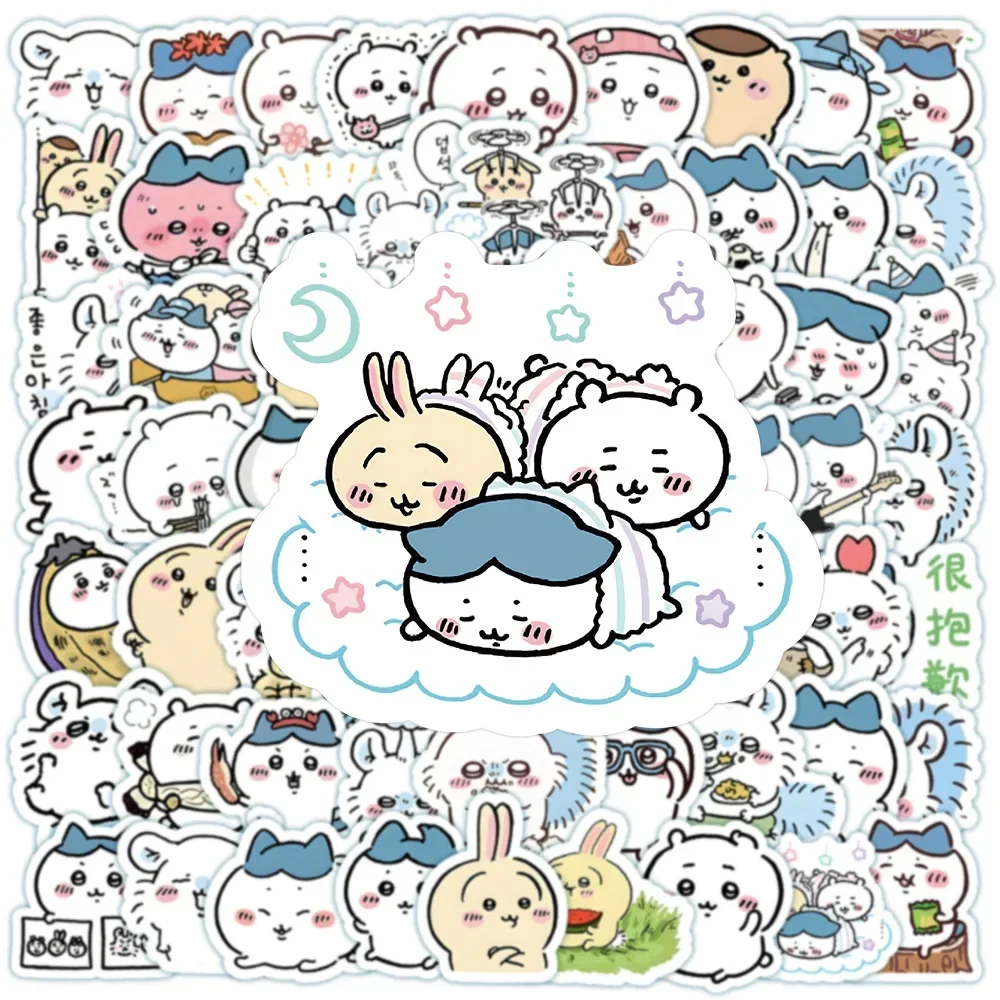 100pcs Cute Chiikawa Stickers  - Phone Accessories For Kids review and price