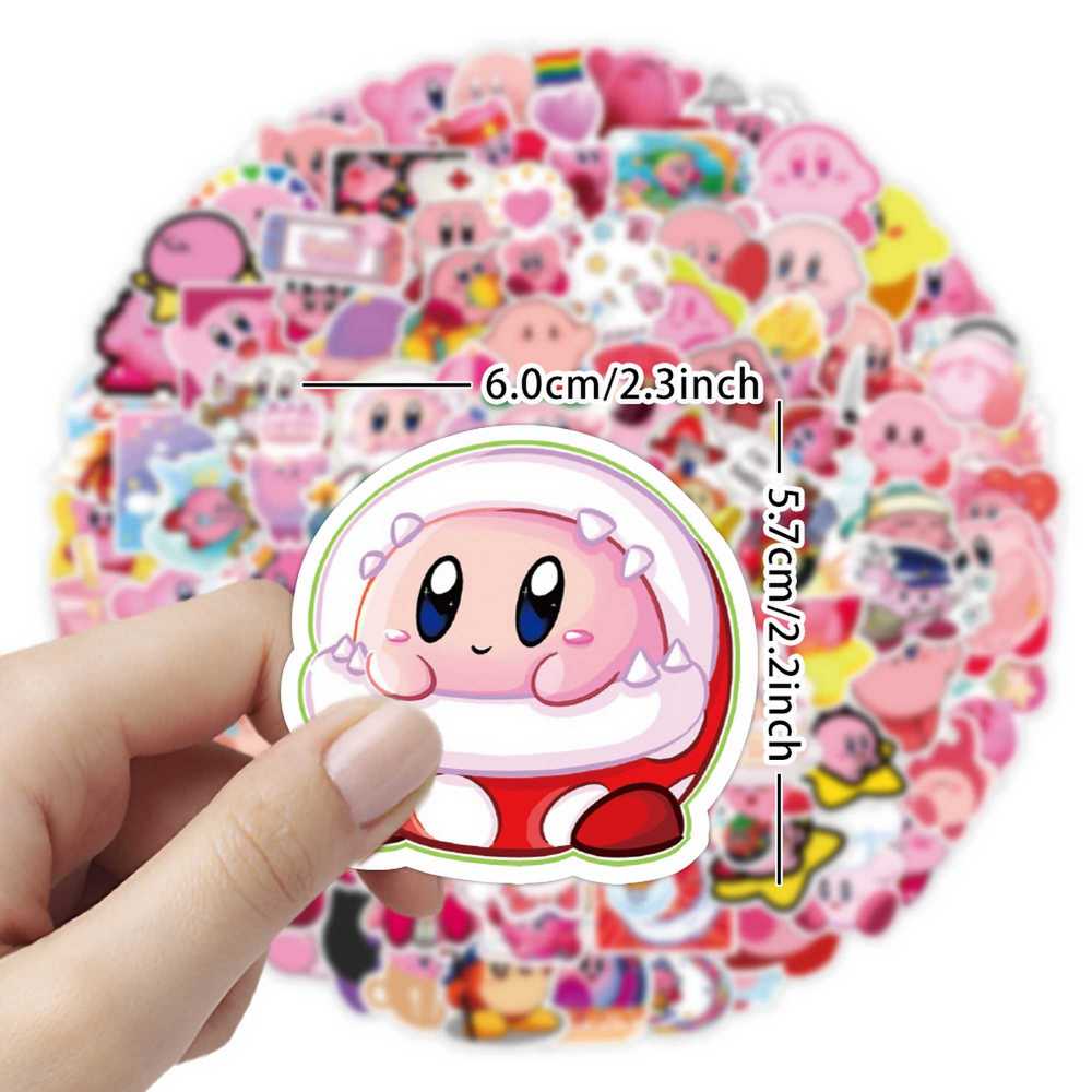100pcs Cartoon Game Kirby Stic - Phone Accessories For Kids review and price
