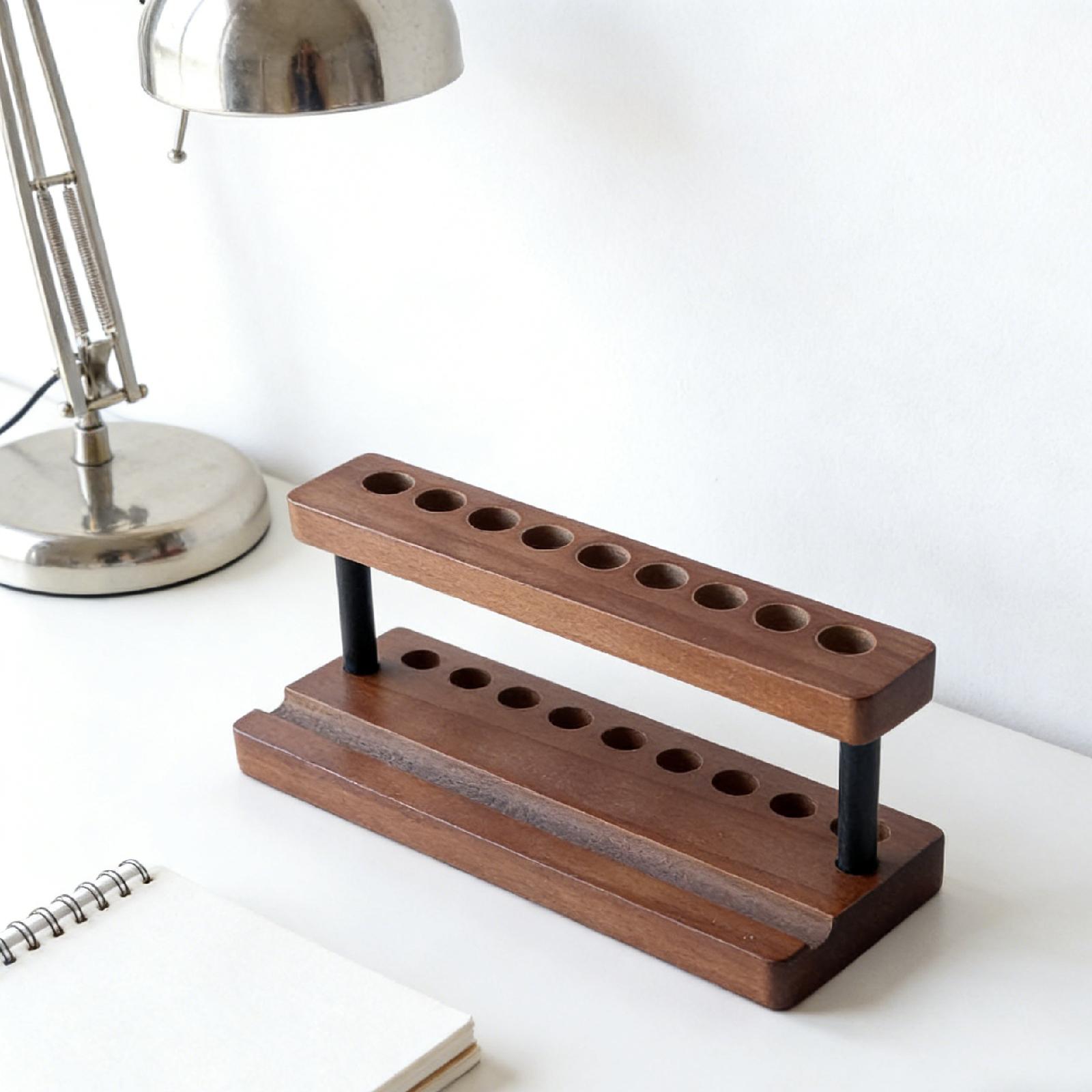 Pen Display Rack Wooden 9 Slot - Phone Accessories Rack Display review and price