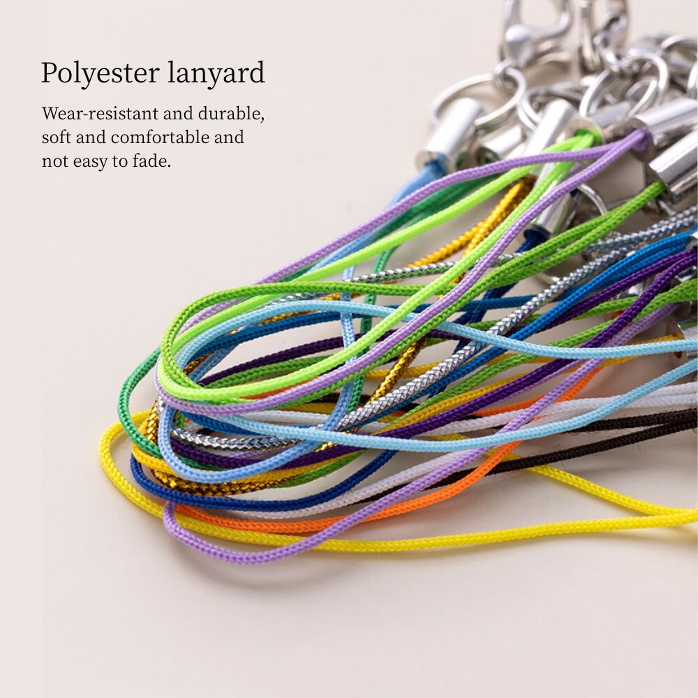 100pcs Polyester Lanyard Singl - Phone Accessories Hooks review and price