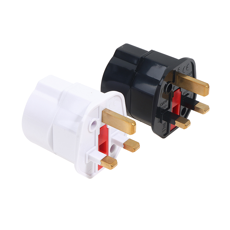 1Pc EU Euro 2 Pin To UK 3 Pin  - Phone Accessories Uk review and price