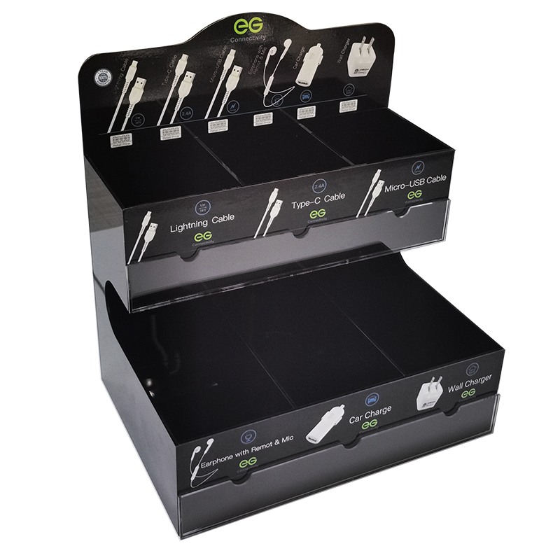 custom.Tinya Modern USB Cables - Phone Accessories Rack Display review and price